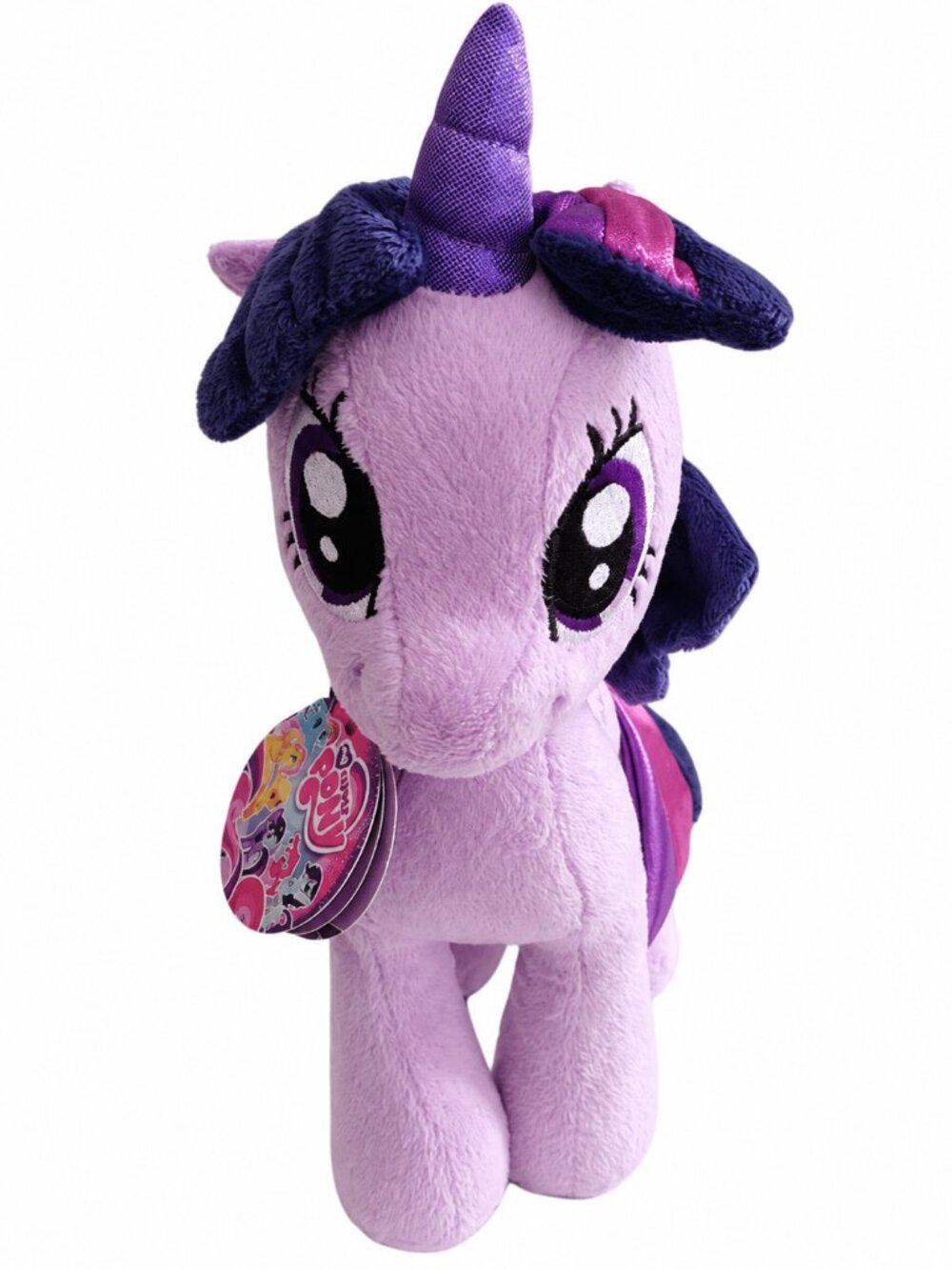 My Little Pony Twilight Sparkle 2013 Hasbro Purple Unicorn Plush Stuff Animal